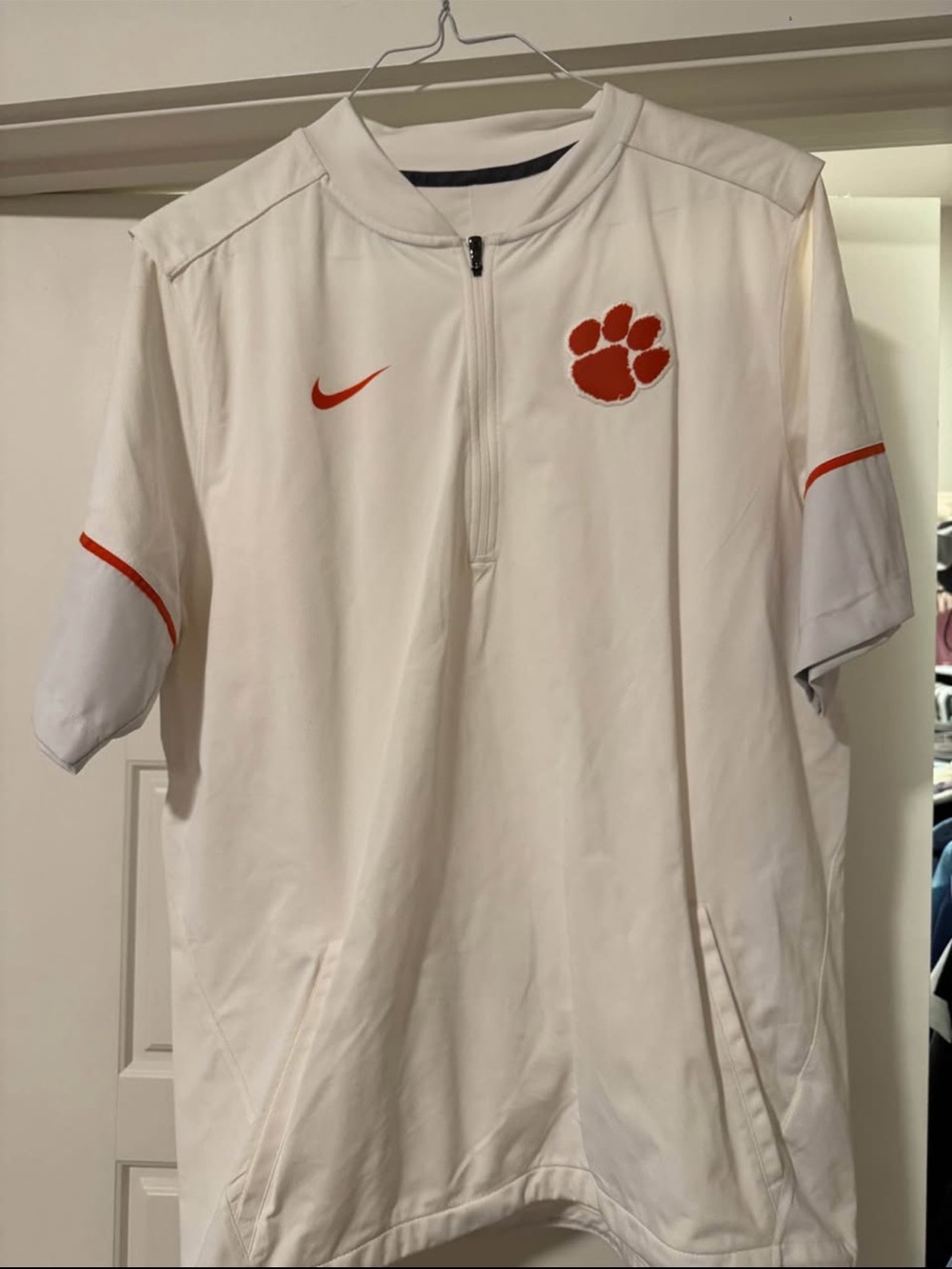 Clemson Nike Half-Zip Pullover